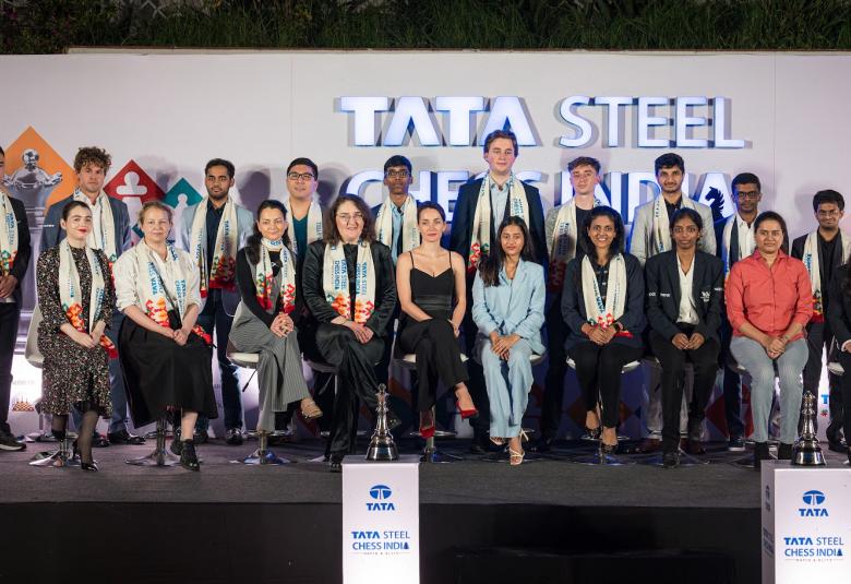 Tata Steel Chess India Rapid & Blitz Open tournament will be held from November 13 - 17, 2024 at Dhono Dhanyo Auditorium, Kolkata. Elite Grandmasters will be seen in action this year Last year in the Open category, Maxime Vachier Lagrave won the Rapid while Alexander Grishchuk won the Blitz. In the women category, Divya Deshmukh won the Rapid while Ju Wenjun won the Blitz. 