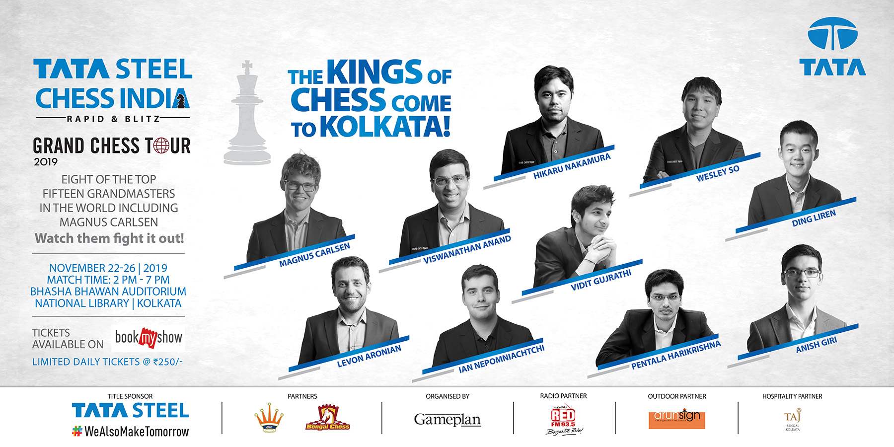 2019 Tata Steel Chess India Rapid & Blitz