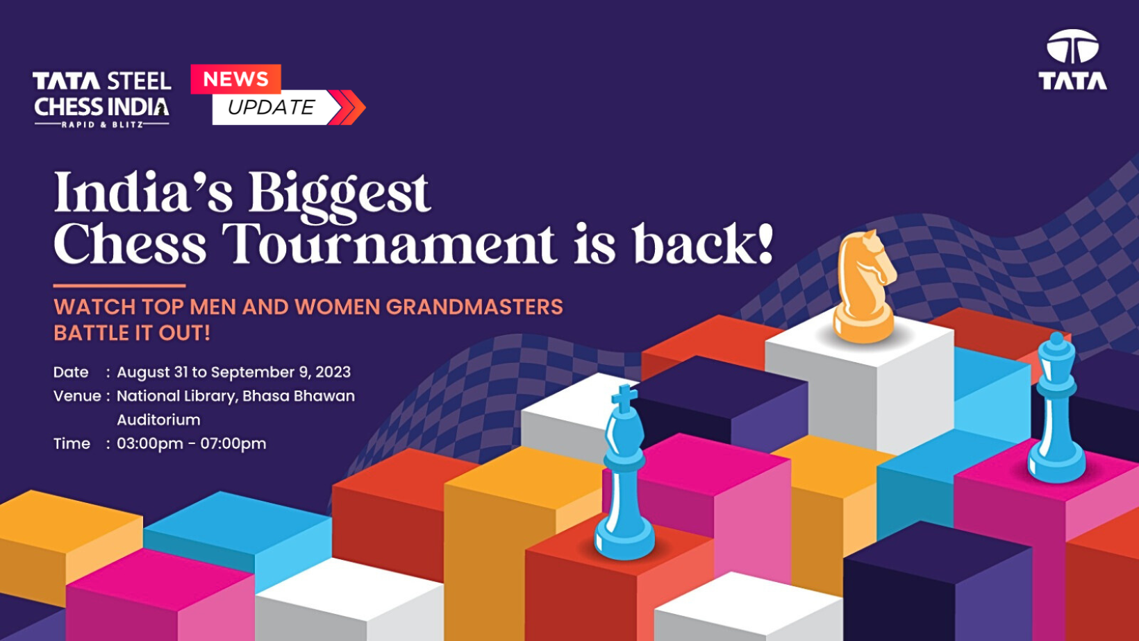 TOP WOMEN GRANDMASTERS TO BATTLE IT OUT IN TATA STEEL CHESS INDIA