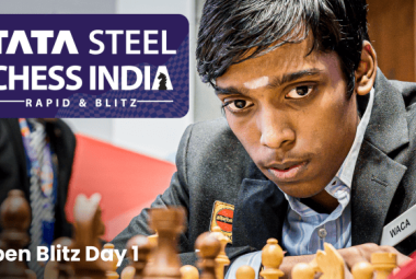 GM Alexander Grischuk wins the Tata Steel Chess India - Blitz 2023