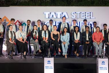 Tata Steel Chess India Rapid & Blitz Open tournament will be held from November 13 - 17, 2024 at Dhono Dhanyo Auditorium, Kolkata. Elite Grandmasters will be seen in action this year Last year in the Open category, Maxime Vachier Lagrave won the Rapid while Alexander Grishchuk won the Blitz. In the women category, Divya Deshmukh won the Rapid while Ju Wenjun won the Blitz. 