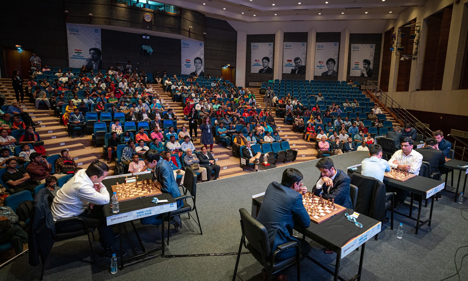 2019 Tata Steel Chess India Rapid & Blitz: Day 1 Recap