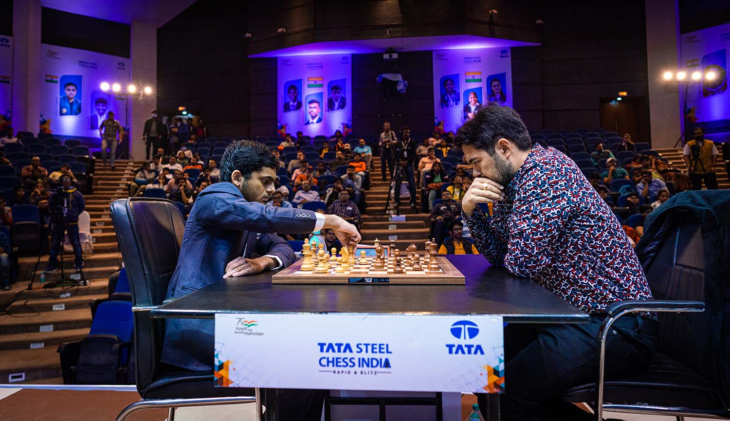 Tata Steel India 2022 Blitz R1-9: Arjun Erigaisi grabs sole lead, performs at 2871, now World no.12