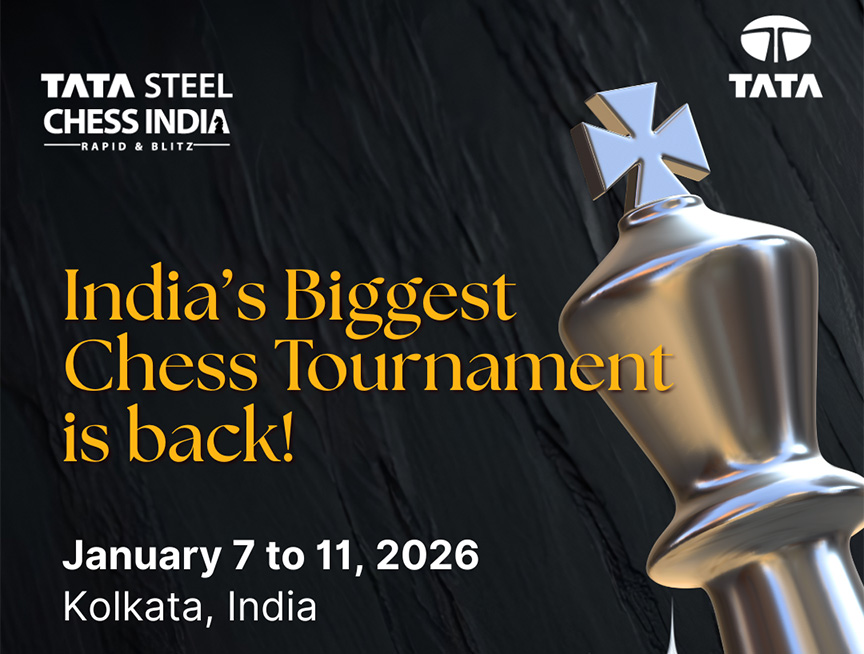 Players announced for the 7th Tata Steel Chess India Rapid and Blitz